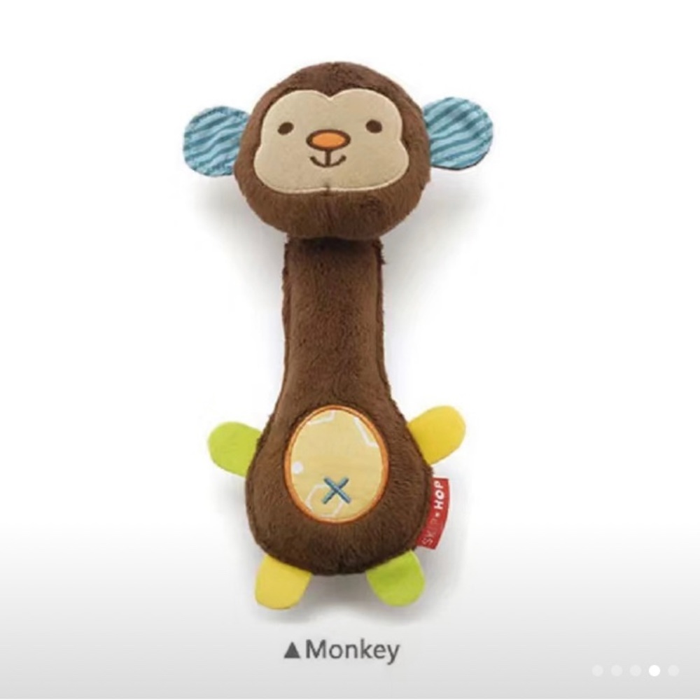 Baby Rattle - Monkey 3+m
